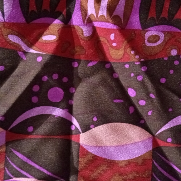 Vtg Girlfriend by Silversilk Italy midi skirt L euc - Picture 7 of 7